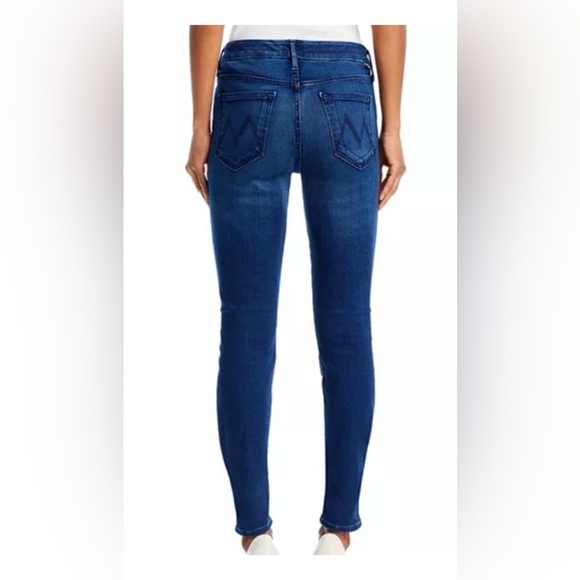 MOTHER The Looker Skimp in Taking Shape Dark Blue. Size 27 - Picture 2 of 10